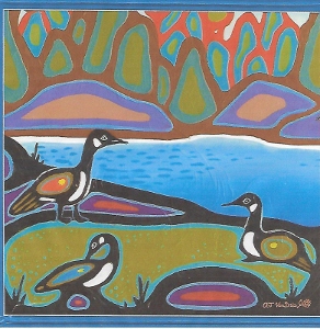 Canada Geese Returning Home